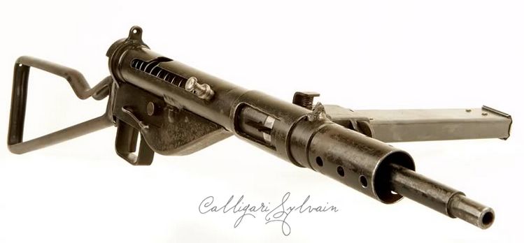 Pistolet-Mitrailleur-Sten-2 Photo Pistolet Mitrailleur
