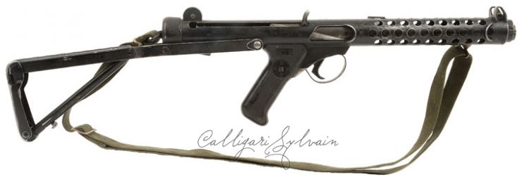 Pistolet-Mitrailleur-Sterling-Mk4 Photo Pistolet Mitrailleur