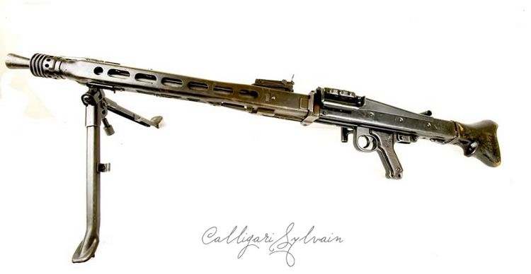 Mitailleuse--Mg42 Photo Fusil Mitrailleur