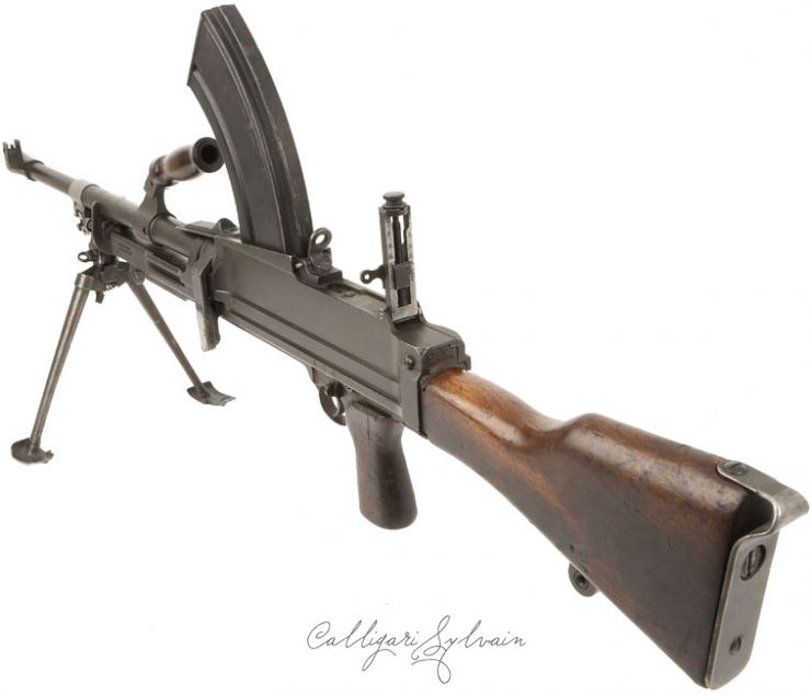 Mitailleuse-Bren-Mk2-1944-11 Photo Fusil Mitrailleur