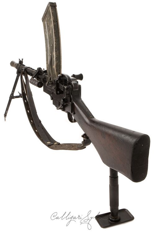 Mitailleuse-Madsen-10 Photo Fusil Mitrailleur