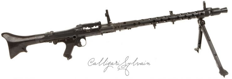 Mitailleuse-Mg34-1541 Photo Fusil Mitrailleur