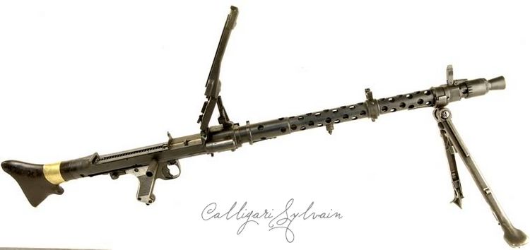 Mitailleuse-Mg34-Bakelite-8 Photo Fusil Mitrailleur