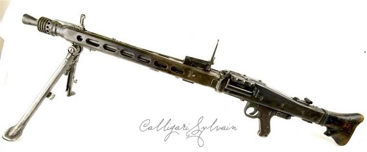Mitailleuse-Mg42-31 Photo Fusil Mitrailleur
