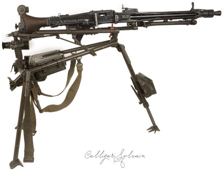 Mitailleuse-Mg42-53-Tripod-10 Photo Fusil Mitrailleur
