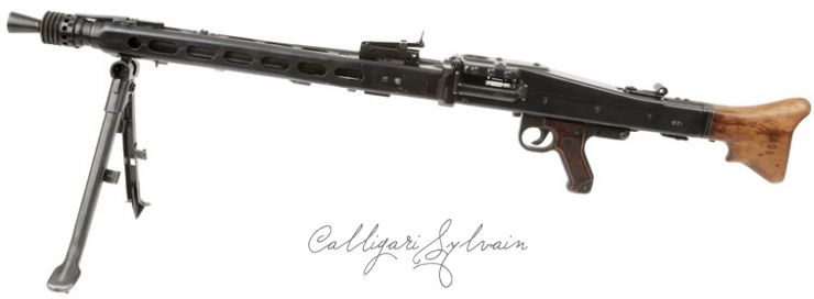 Mitailleuse-Mg42-5621 Photo Fusil Mitrailleur