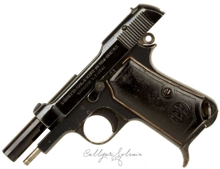 Pistolet-Beretta-1934-Scurt-10 Photo Pistolet