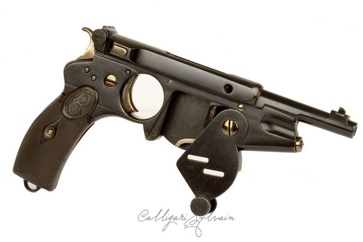 Pistolet-Bergman-Model-2-13 Photo Pistolet