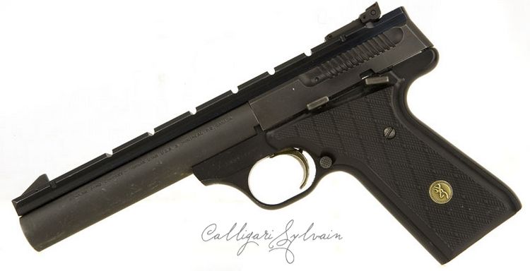 Pistolet-Browning-22-Target Photo Pistolet