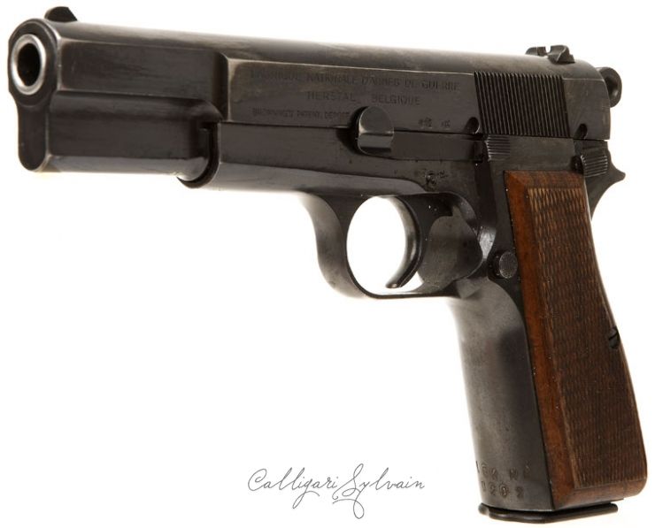 Pistolet-Browning-High-Power-Boxed-6 Photo Pistolet