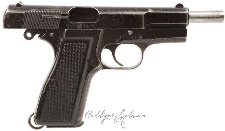 Pistolet-Browning-High-Power-Military-7 Photo Pistolet