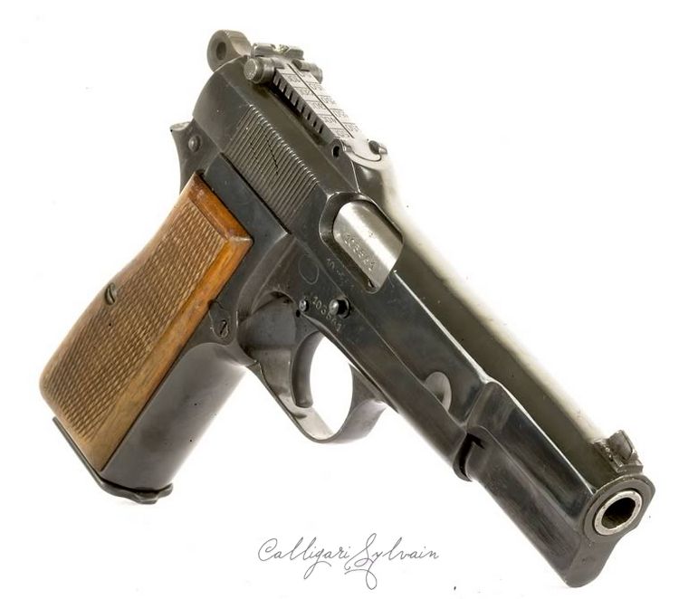 Pistolet-Browning-High-Power-Nazi-6 Photo Pistolet
