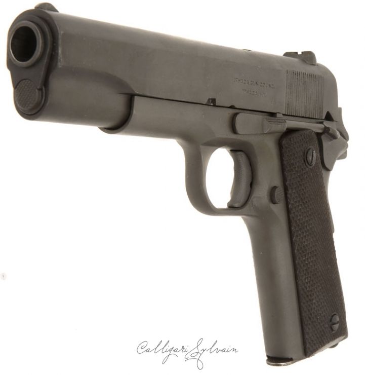 Pistolet-Colt-1911-12 Photo Pistolet