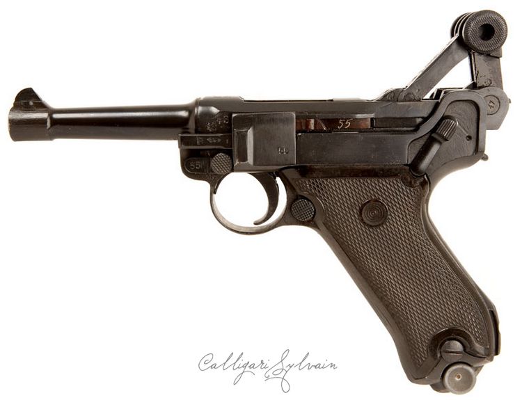 Pistolet-Luger--3 Photo Pistolet