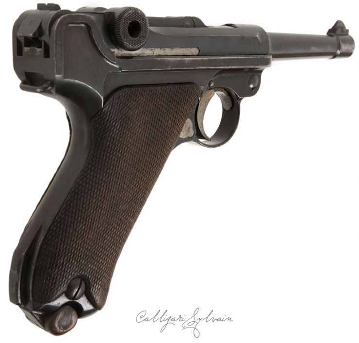 Pistolet-Luger-1915-9 Photo Pistolet