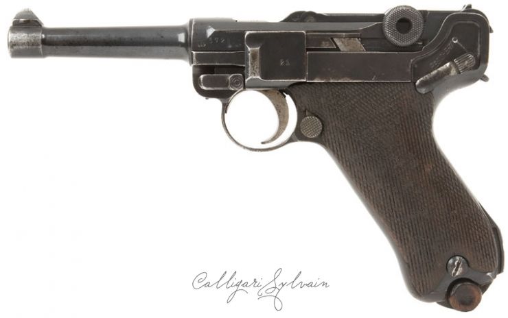 Pistolet-Luger-1915 Photo Pistolet