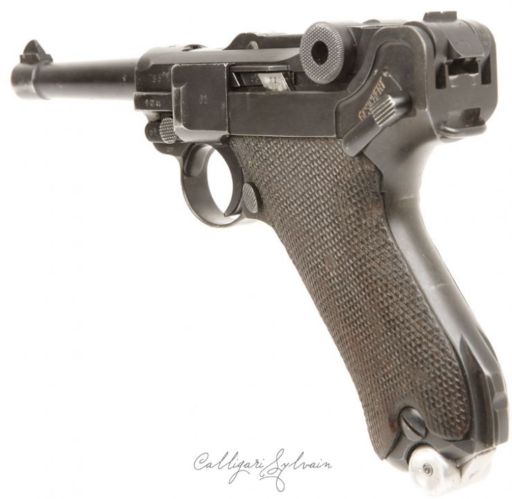 Pistolet-Luger-1937-11 Photo Pistolet