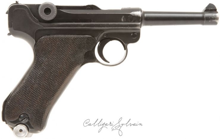 Pistolet-Luger-1937-4 Photo Pistolet