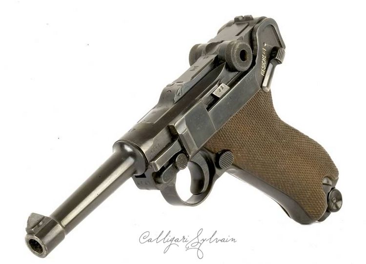 Pistolet-Luger-41-3 Photo Pistolet