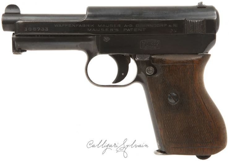 Pistolet-Mauser-1914 Photo Pistolet