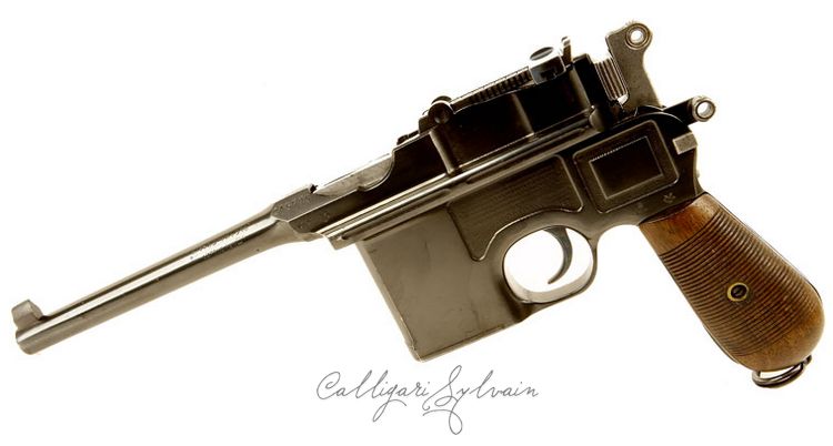 Pistolet-Mauser-C96-and-stock-8 Photo Pistolet