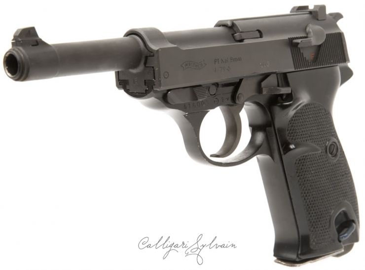Pistolet-Walther-P1-7 Photo Pistolet