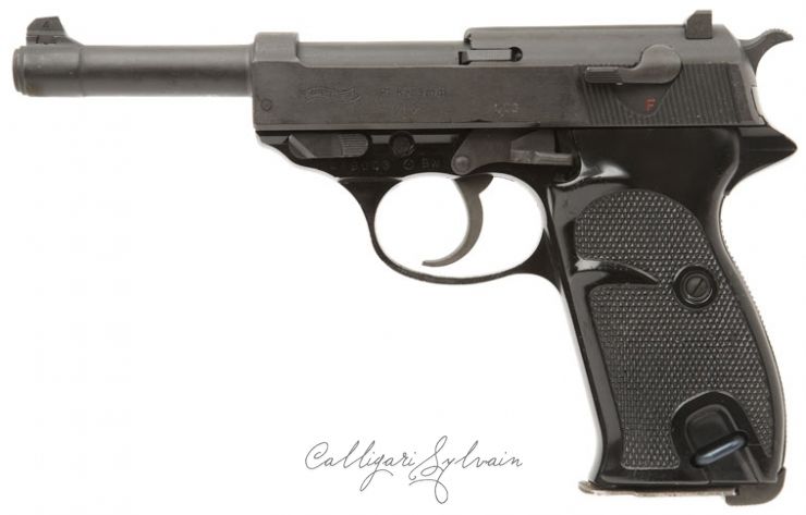 Pistolet-Walther-P1 Photo Pistolet