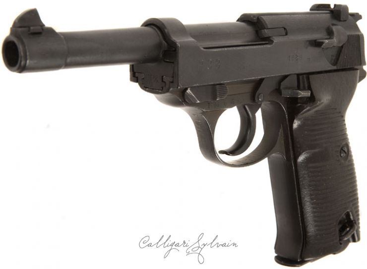 Pistolet-Walther-P38-boxed-11 Photo Pistolet