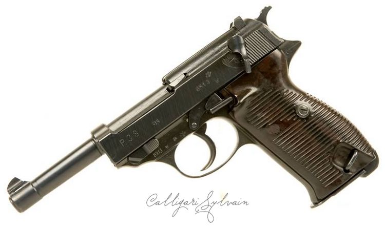 Pistolet-Walther-P38 Photo Pistolet