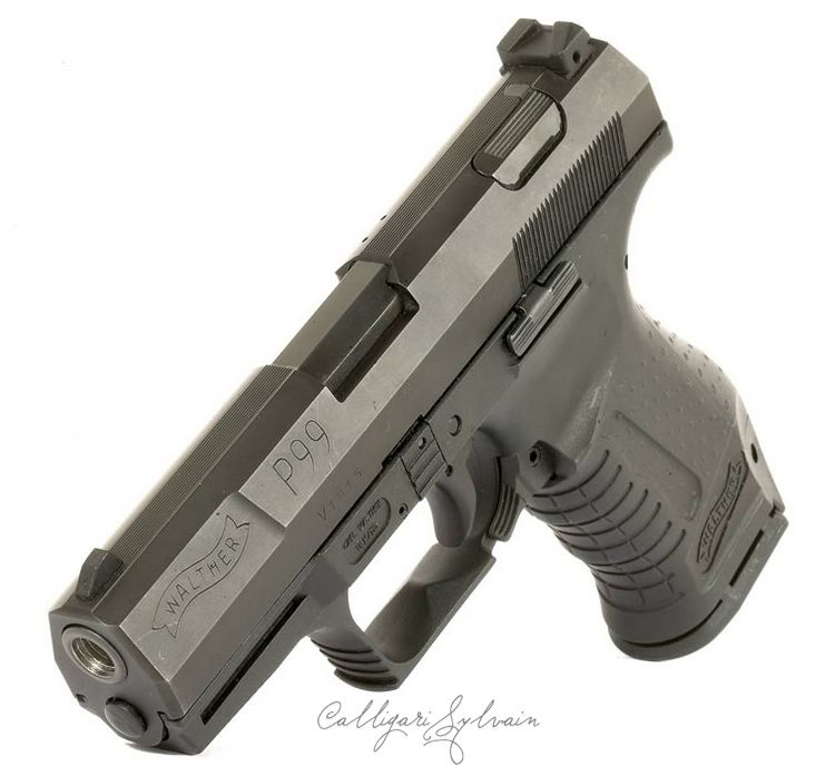Pistolet-Walther-P99walther-5 Photo Pistolet