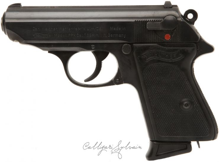 Pistolet-Walther-Ppk-Black Photo Pistolet