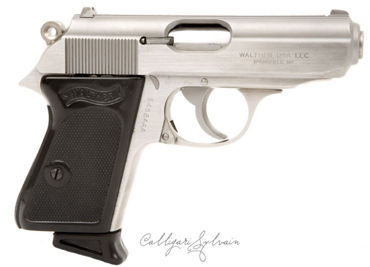 Pistolet-Walther-Ppk-Stainless-4 Photo Pistolet