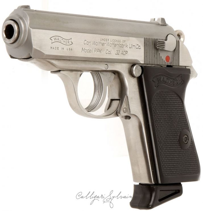 Pistolet-Walther-Ppk-Stainless-6 Photo Pistolet