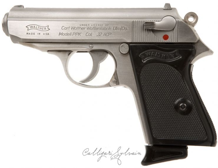 Pistolet-Walther-Ppk-Stainless Photo Pistolet