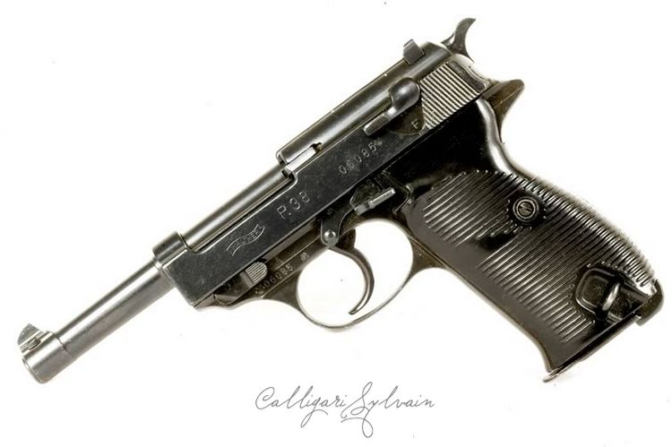 Pistolet-Waltherp38 Photo Pistolet