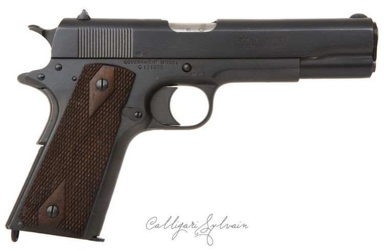 Pistolet-coltColt-1911-2 Photo Pistolet